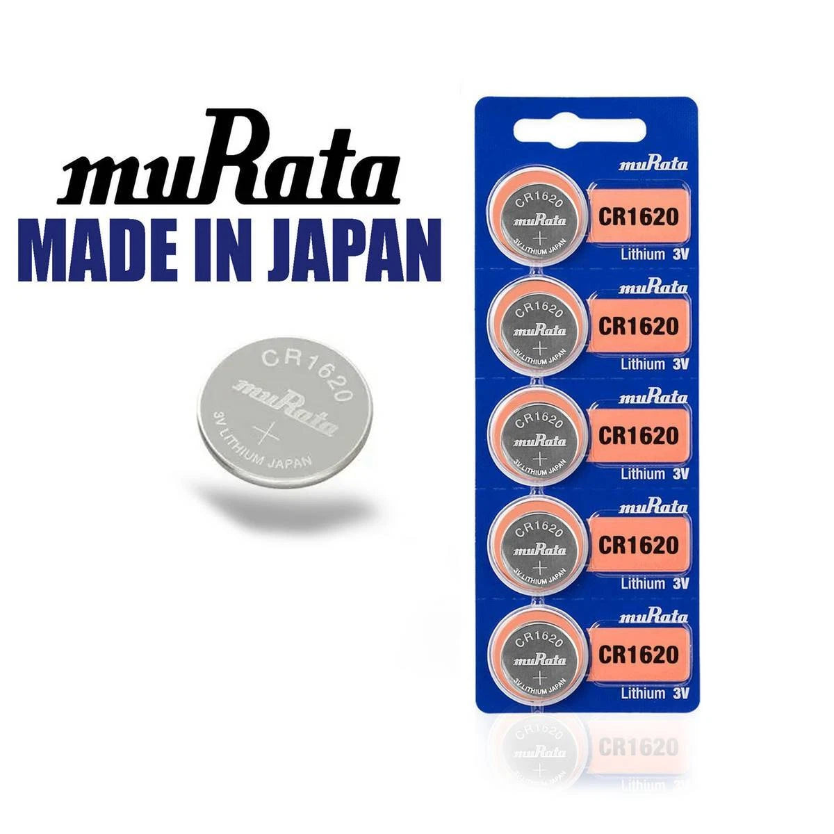 10 x SONY/MURATA CR2016 Lithium Battery 3V Exp 2030 Pack 10 pcs Coin Cell