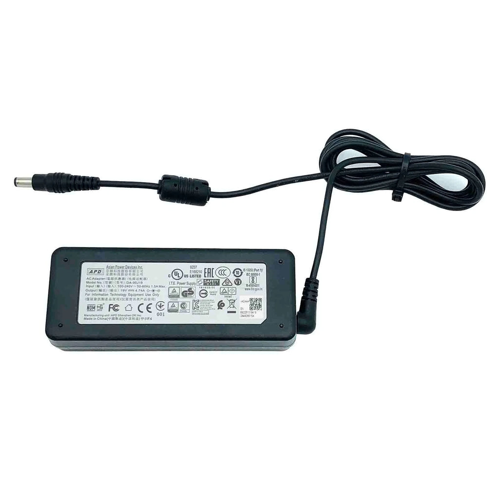 NEW Original APD DA-90J19 AC Adapter 19V 4.74A DA-90B19 Charger 90W 5.5x2.5mm