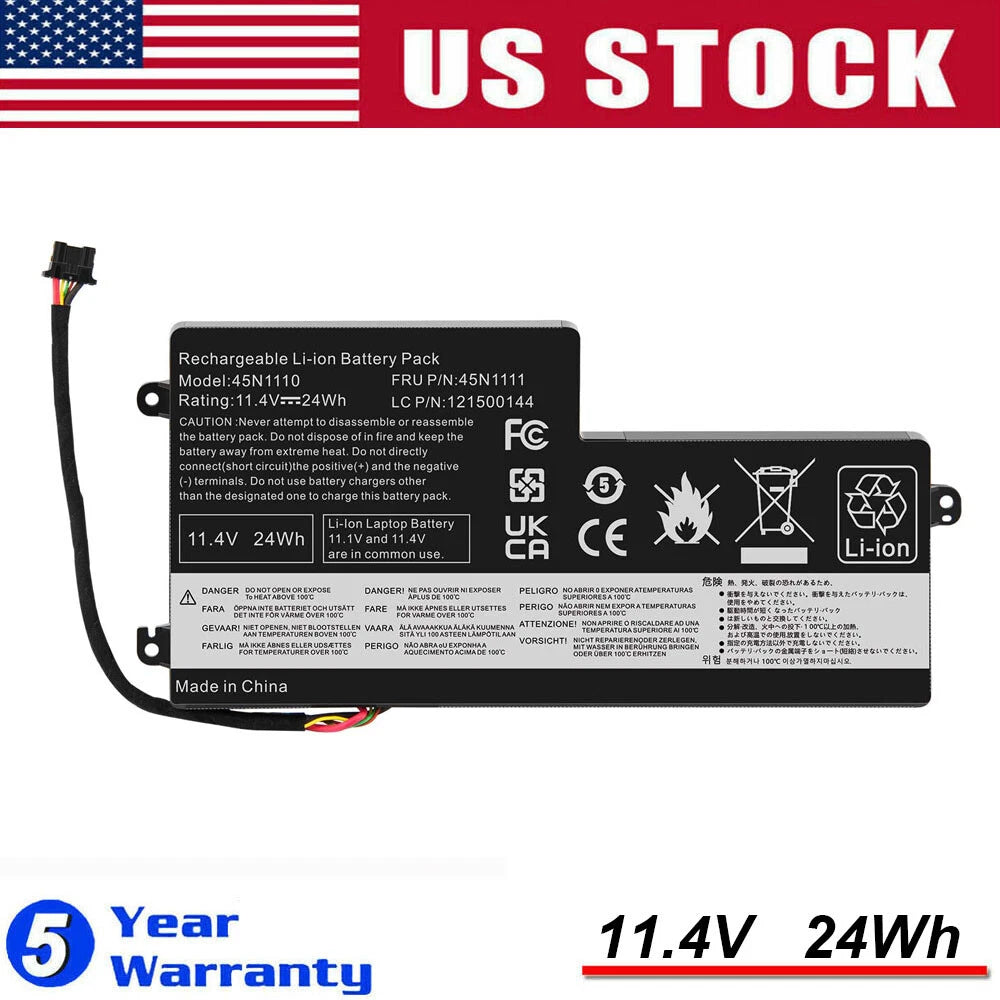 45N1773 45N1111 45N1112 45N1113 45N1108 45N1109 Battery For Lenovo T440S T440 PC