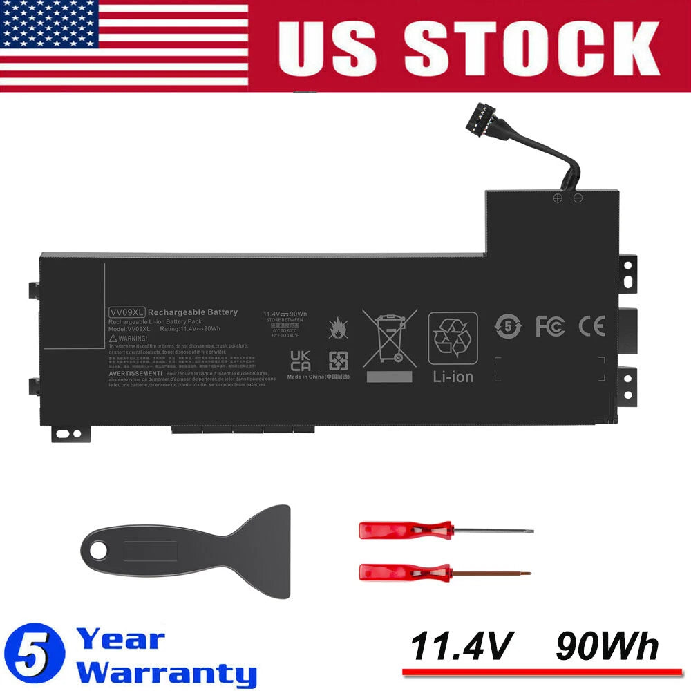 ?VV09XL Laptop Battery FOR HP ZBOOK 15 G3 11.4V 90WH 808452-001 VV09090XL-PL PC