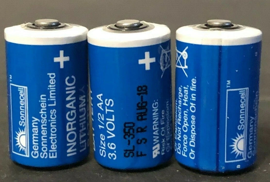 Brand New "3" Sonnenschein SL-350 3.6V 1000mAh 1/2AA Battery Varta Germany