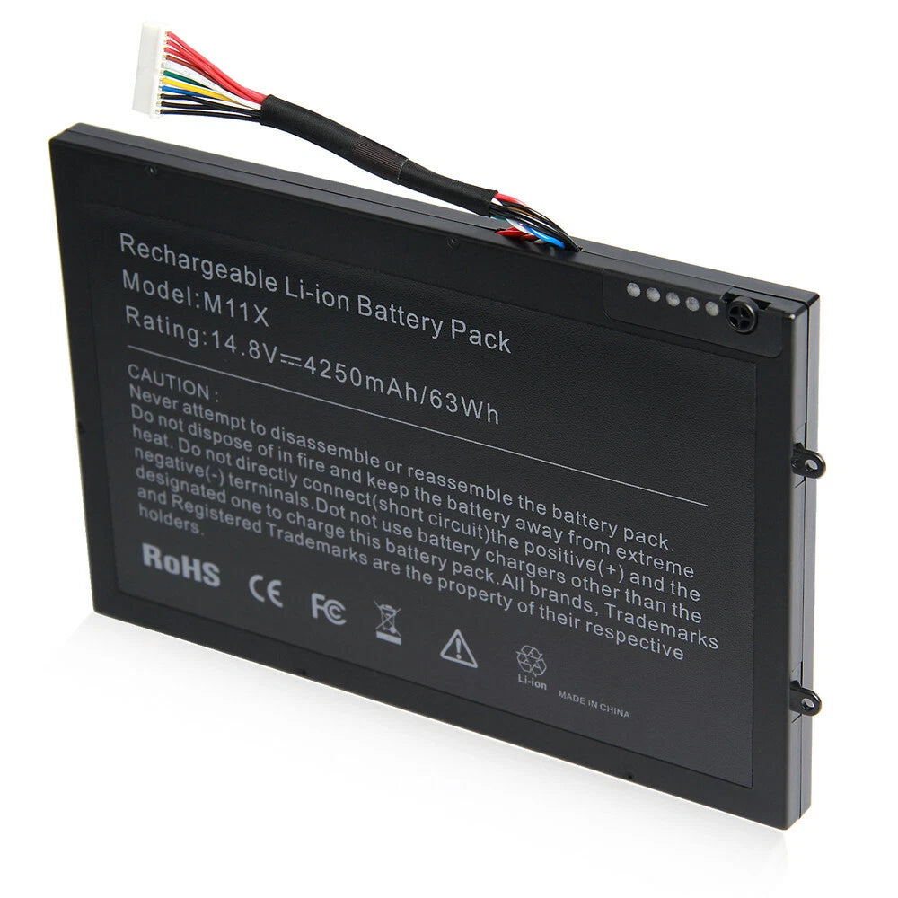 14.8V Battery For Dell Alienware M11x M14x R1 R2 8P6X6 KR-08P6X6 T7YJR P06T