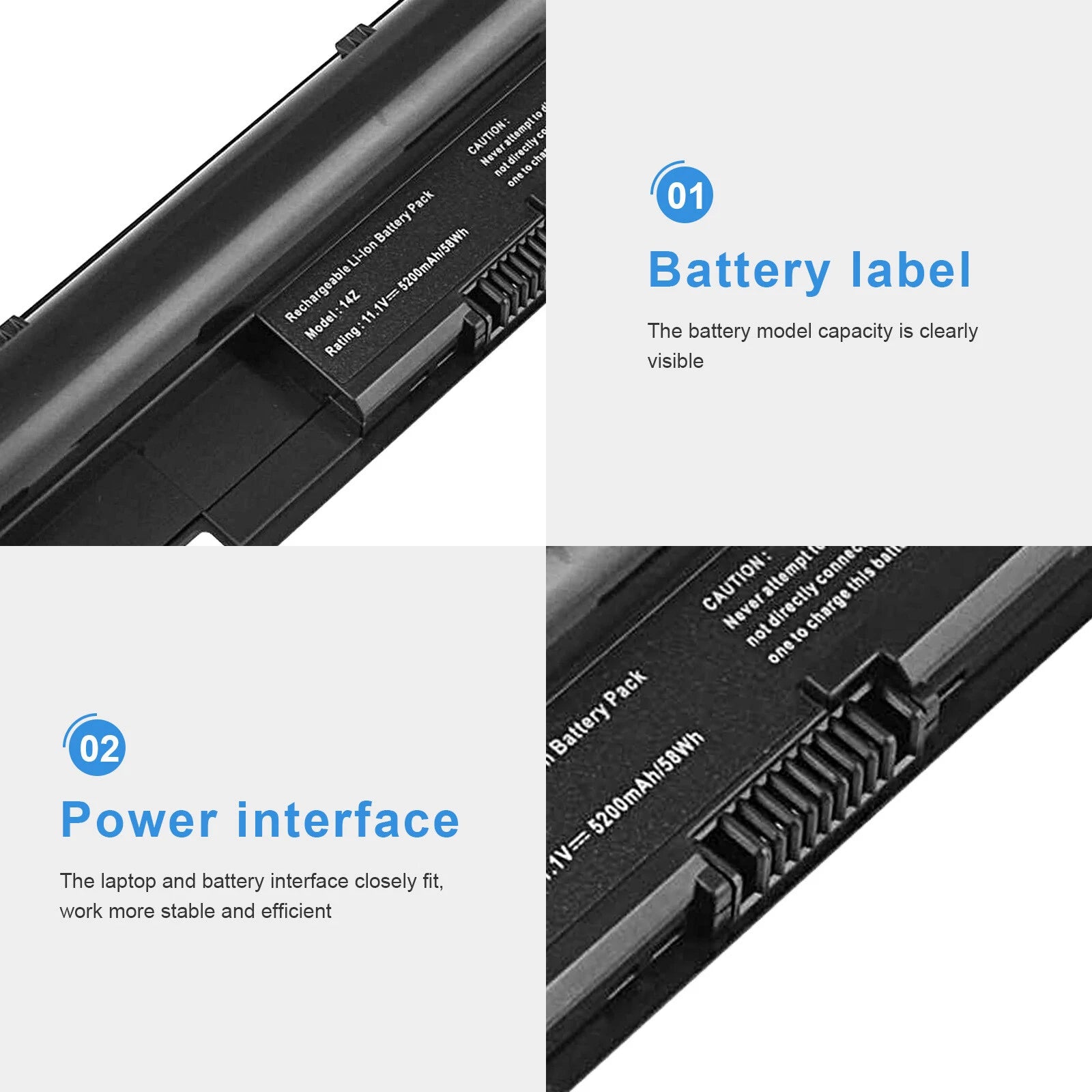 268X5 Battery for Dell Inspiron N311z N13z N411z N14z H2XW1 JD41Y Vostro V131 US