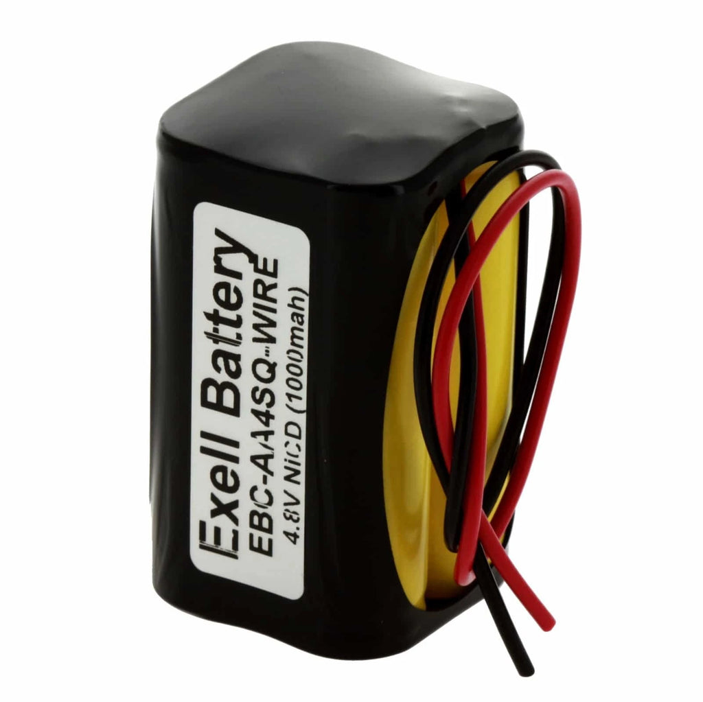4.8V 1000mAh NiCD Battery w/ Wire Leads For Back-Up Power, GMRS Radios, Hobby