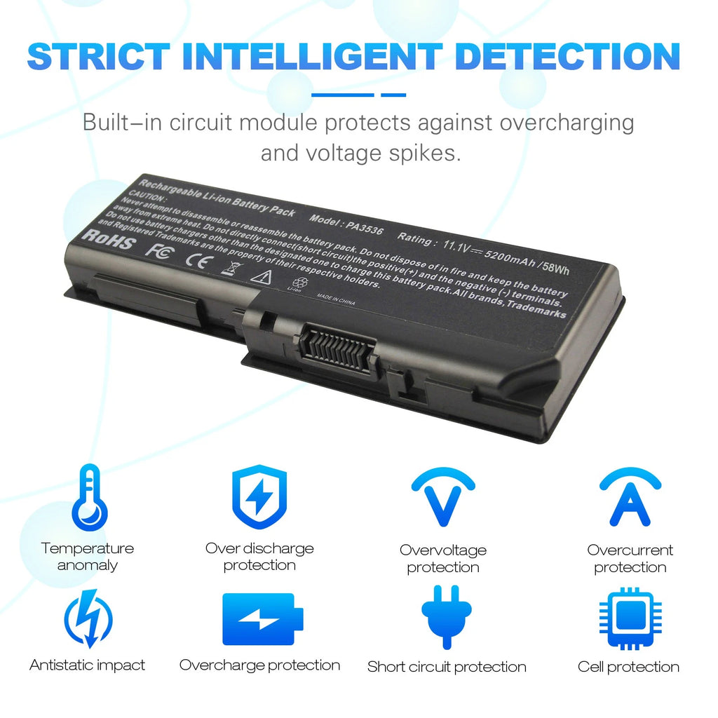 ?PA3536U-1BRS Battery for Toshiba Satellite P200 P300 L350 L355D PA3536U-1BAS