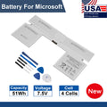G3HTA024H Keyboard Battery for Microsoft Surface Book 1 1704 1705 G3HTA023H 51Wh