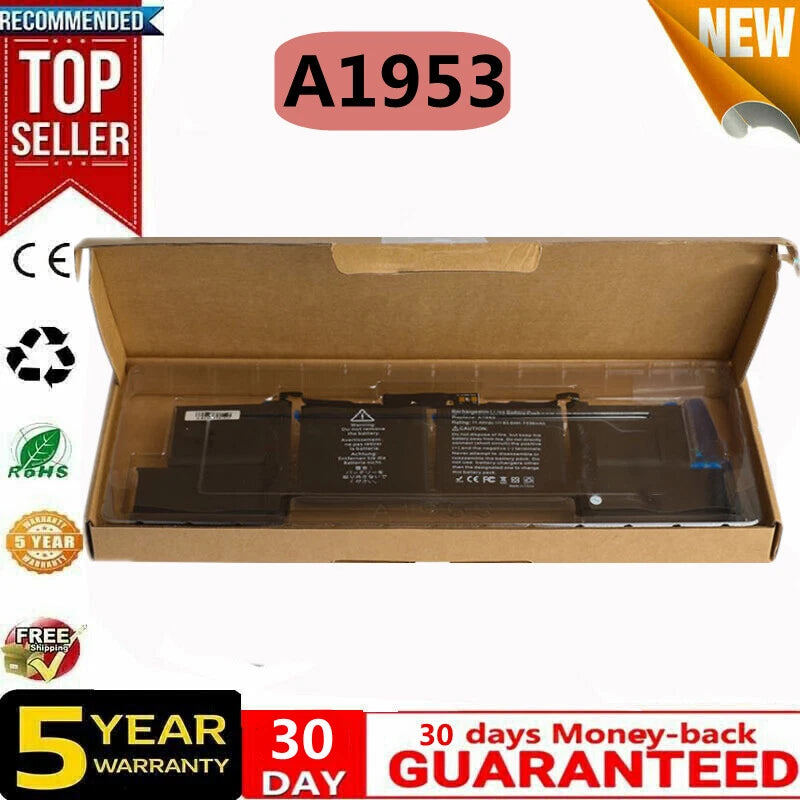 A1953 A1990 Battery for MacBook Pro 15inch Mid 2018 2019 EMC 3215 3359 MV902LL/A