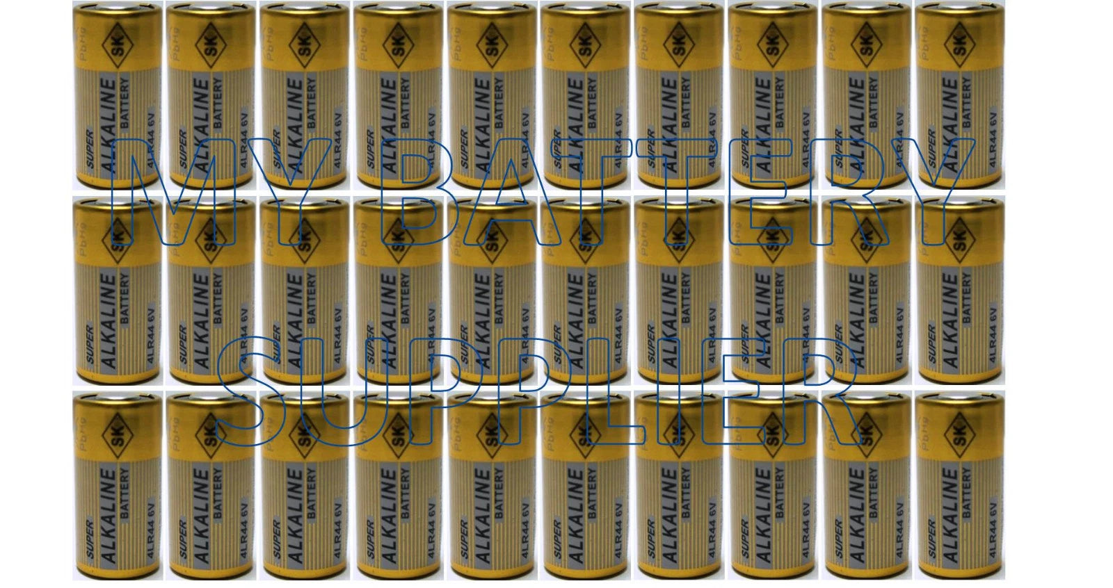 SUNKING 4LR44 / 476A / PX28A / A544 / K28A / L1325 COLLAR 6V BATTERIES 50 Pcs