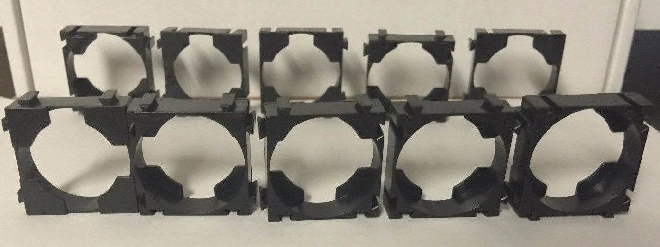 Brand New "10" 26650 Battery Pack Spacer Plastic Heat Holder (Single Holder)