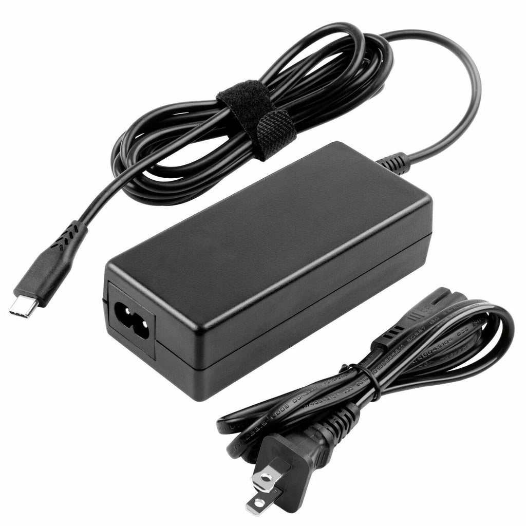 65W TypeC AC Charger for DELL Chromebook 13 3380 Power Supply Adapter Cord