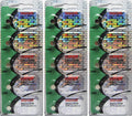 15 Pcs Maxell Silver Oxide 379 SR521SW Batteries