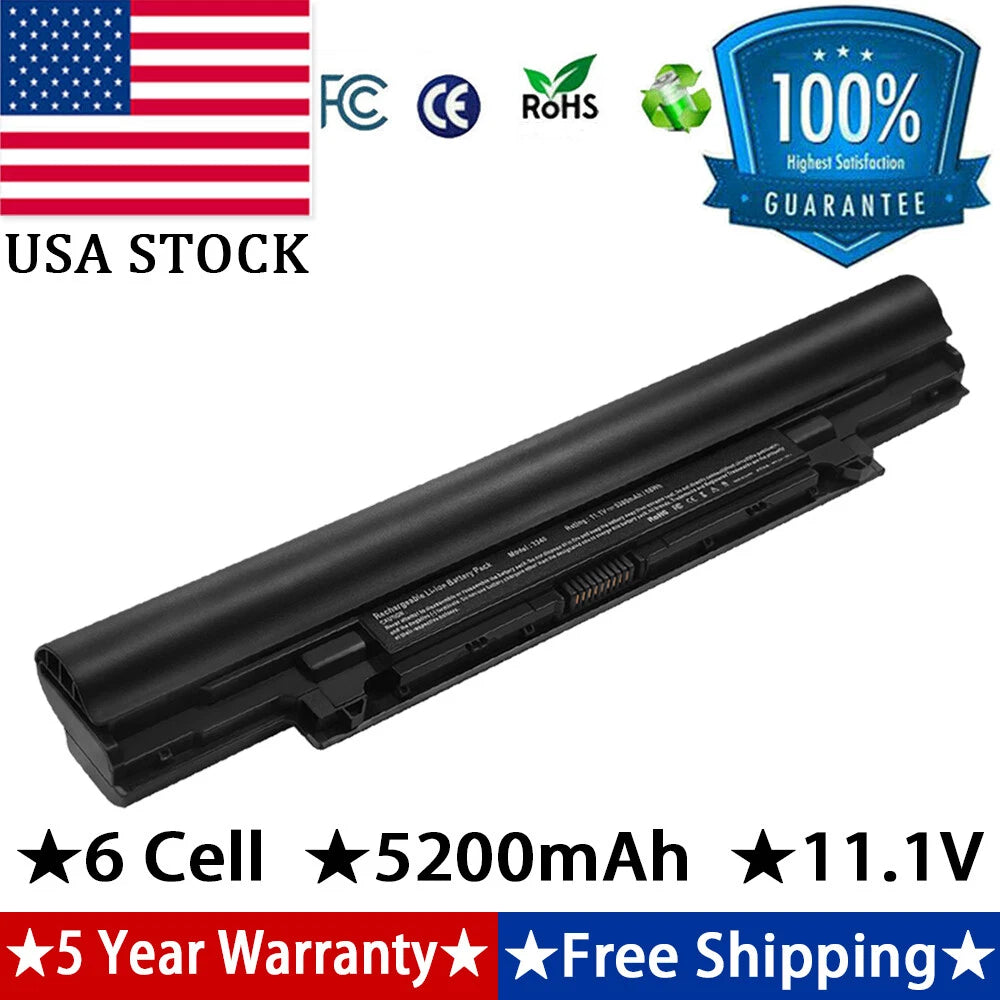 6Cell 5MTD8 YFDF9 YFOF9 battery for Dell Latitude 3340 E3340 3350 (13") 451-BBIY