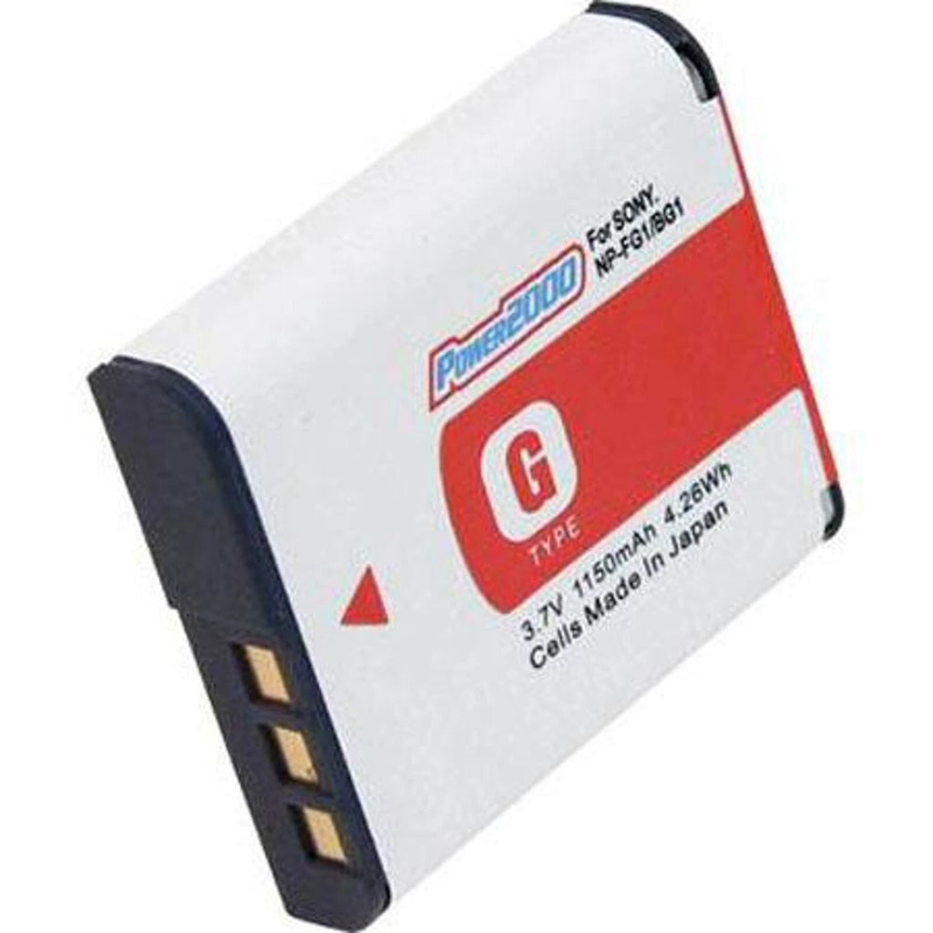 Power2000 NP-FG1/BG1 1350mAH Lithium Rechargeable Battery for Sony