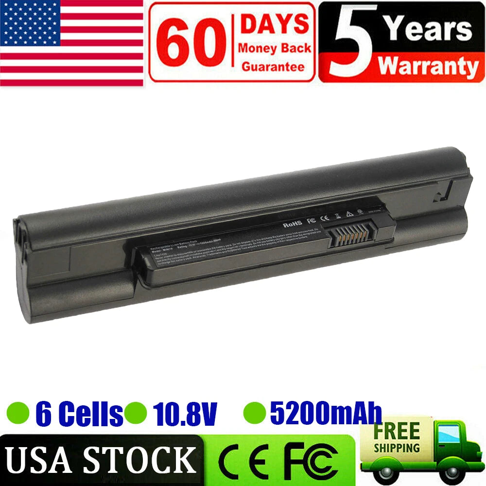 ? Laptop Battery for Dell Inspiron Mini 10 11Z 1110 10v 1010 1011V 10.8V 5200mAh
