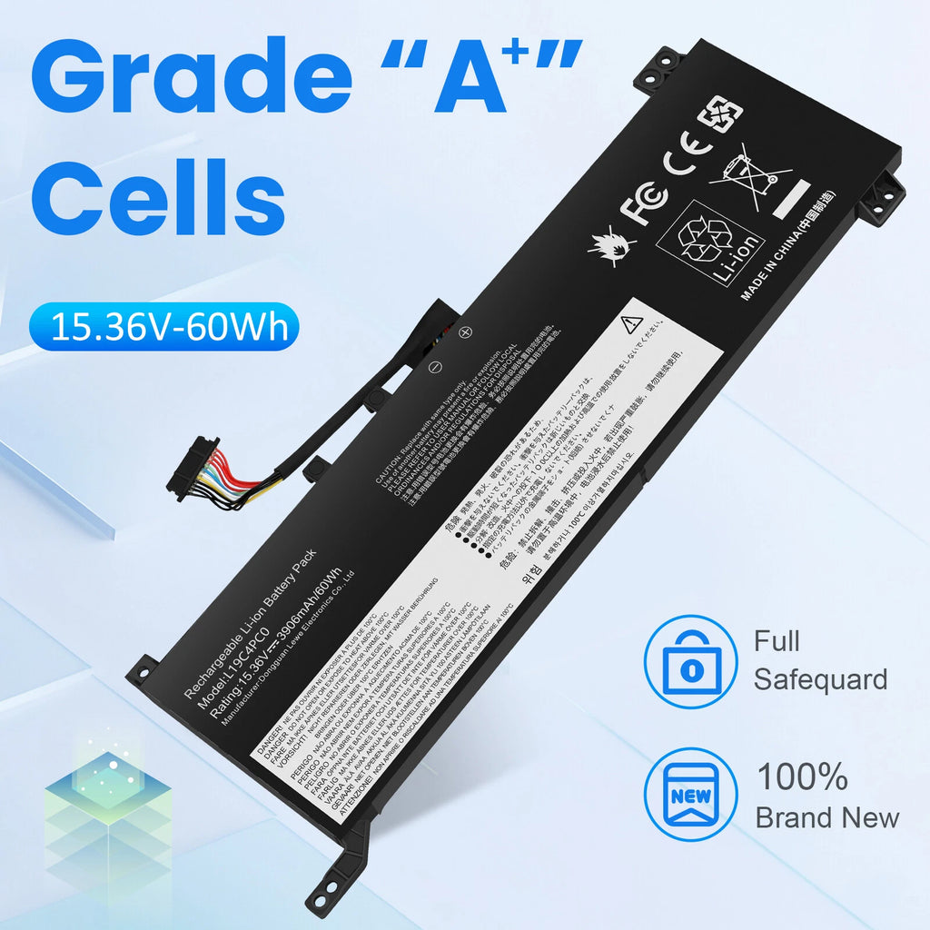 ?L19C4PC0 Battery for Lenovo Legion 5P-15IMH05 5-15IMH05 5-15ARH05 L19M4PC0