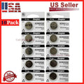 Lot 10 Pcs Fresh Energizer CR2032 3V Lithium Coin Cell Button Battery CR 2032