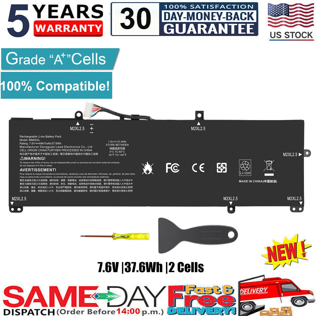 ?MM02XL Battery For Pavilion 13-AN HSTNN-IB8Q L27868-2D1 L28076-005 HSTNN-DB8U