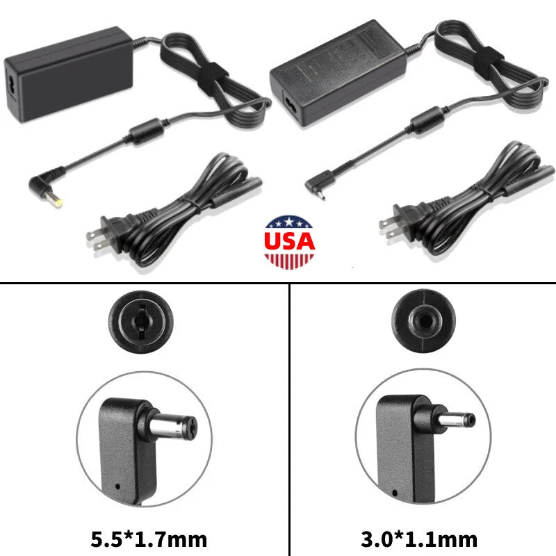 AC Adapter-Charger For Acer-Aspire E5 E1 E15 E5-575 Laptop Power-Supply Cord