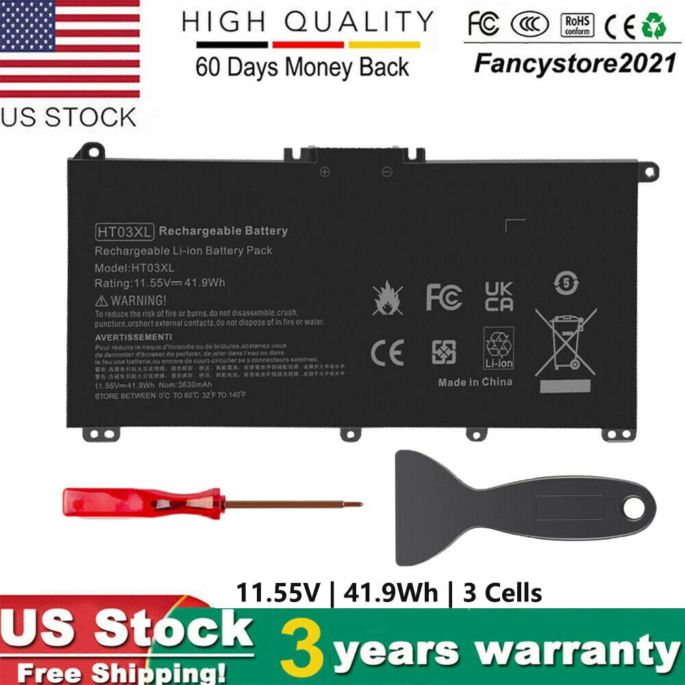?HT03XL L11119-855 Battery for HP Pavilion 14-CE CF15-CS 17-CA Notebook PC
