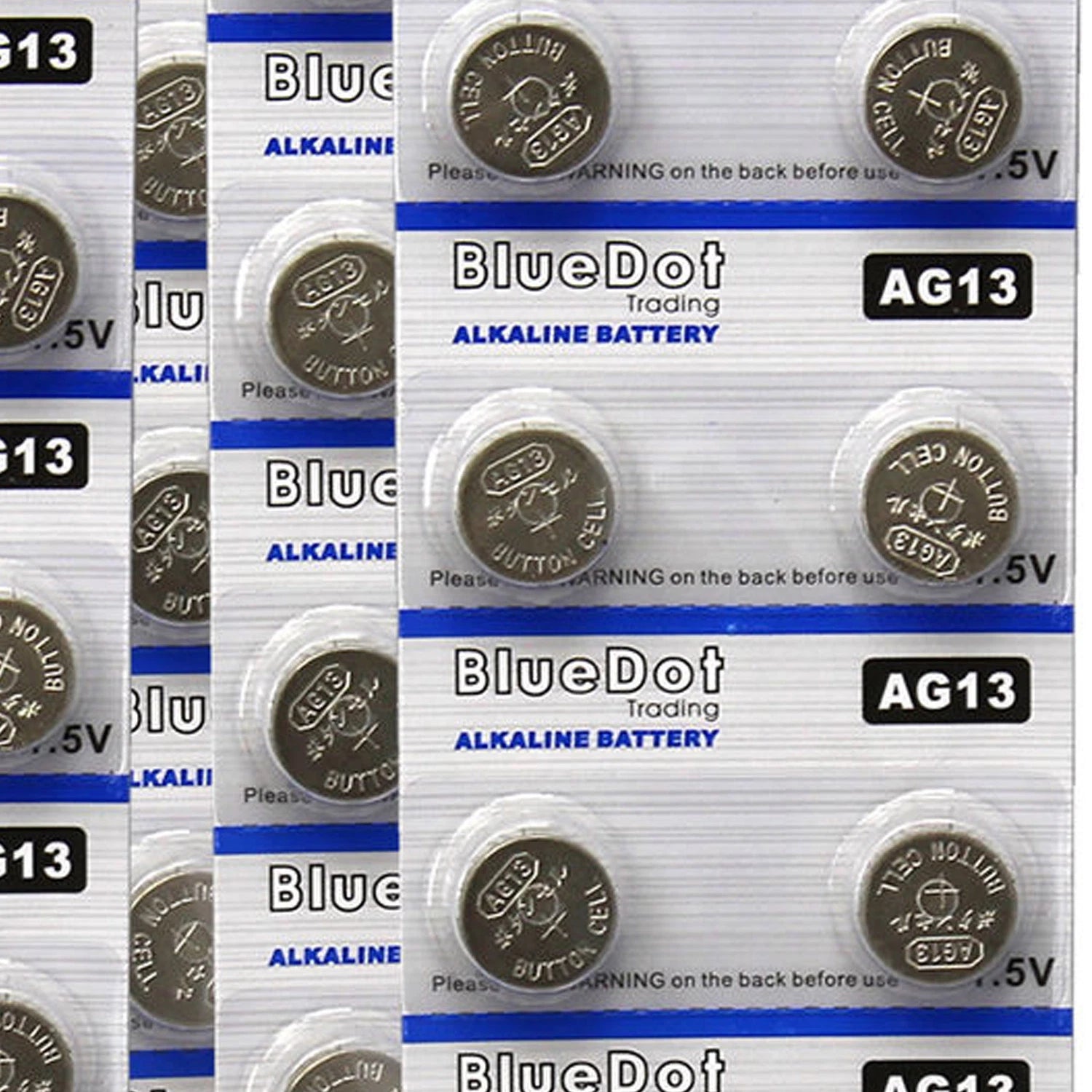 (100) LR44 AG13 357 357A A76 303 L1154 1.5 Volt Alkaline Batteries USA Shipper