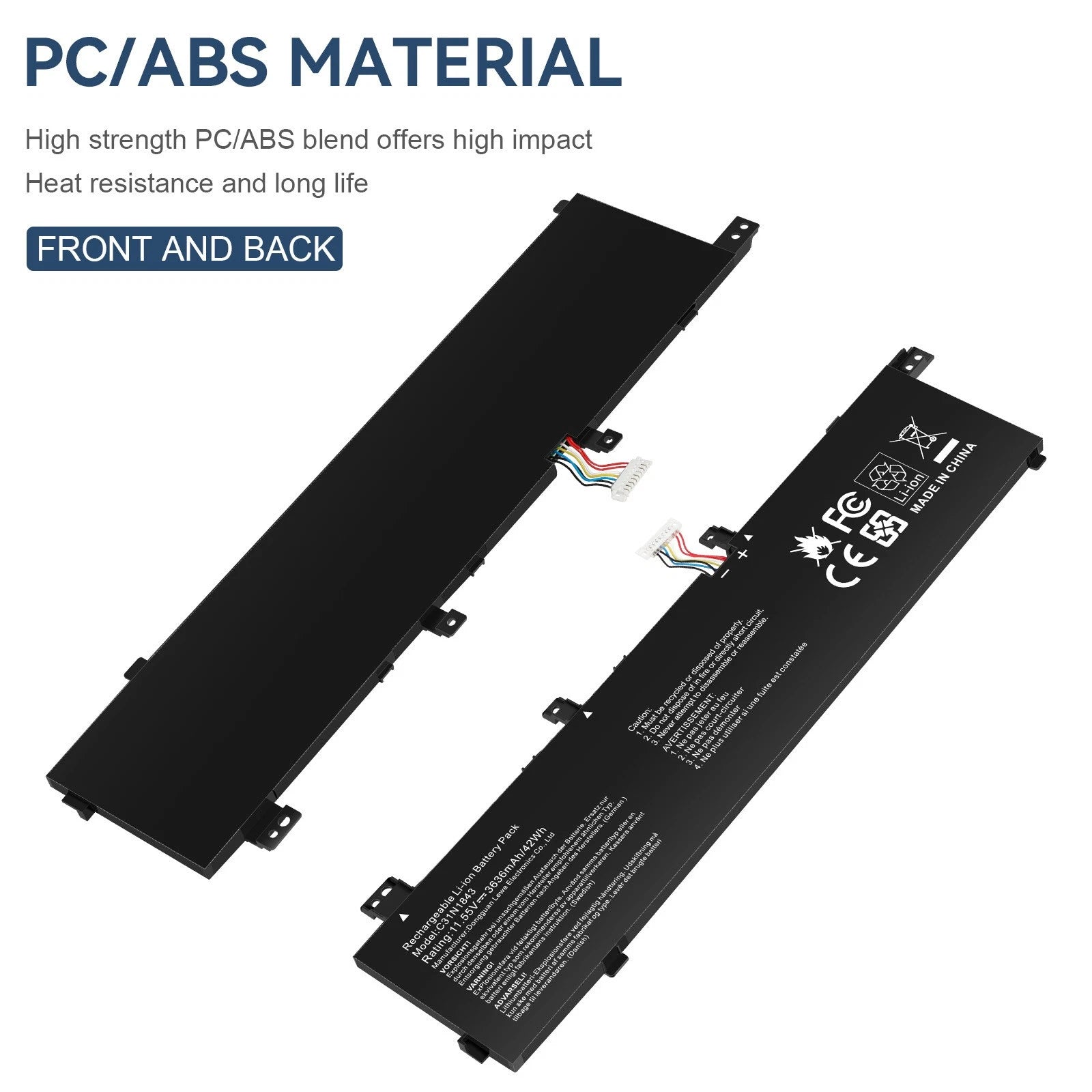 C31N1843 Battery For ASUS VivoBook S14 S432FA S432FL S15 S532FA S532FL X432FA US