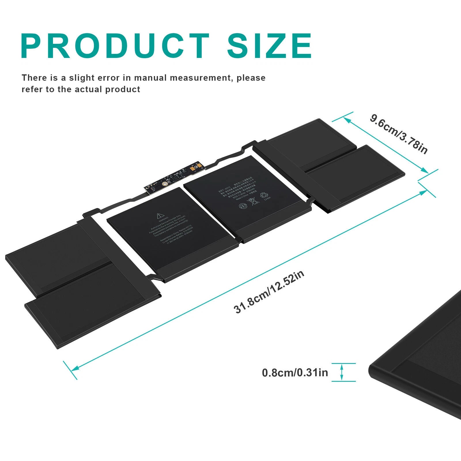 A2113 Battery for Apple MacBook Pro Retina 16" Model A2141 2019 Year MVVL2LL/A