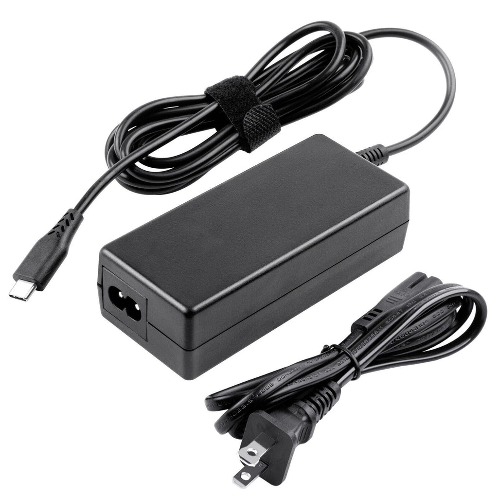 65W USB-C Type C AC Adapter Laptop Charger for Dell XPS 13 9350 9360 9365-2in1