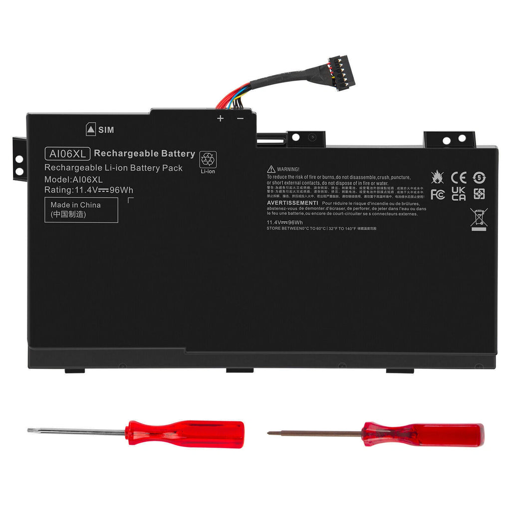 New AI06XL Battery For HP ZBook 17 G3 808451-001 HSTNN-C86C HSTNN-LB6X AI06096XL