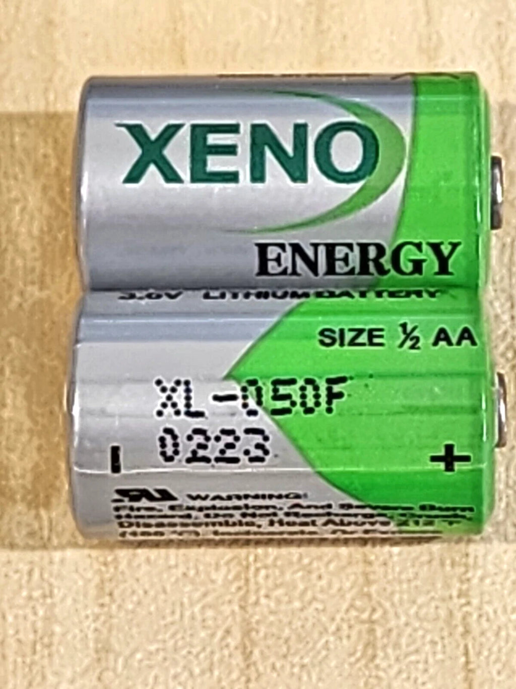 10 New XENO 1/2 AA 3.6v XL-050F LS14250 LITHIUM BATTERIES MFD. 02/2023