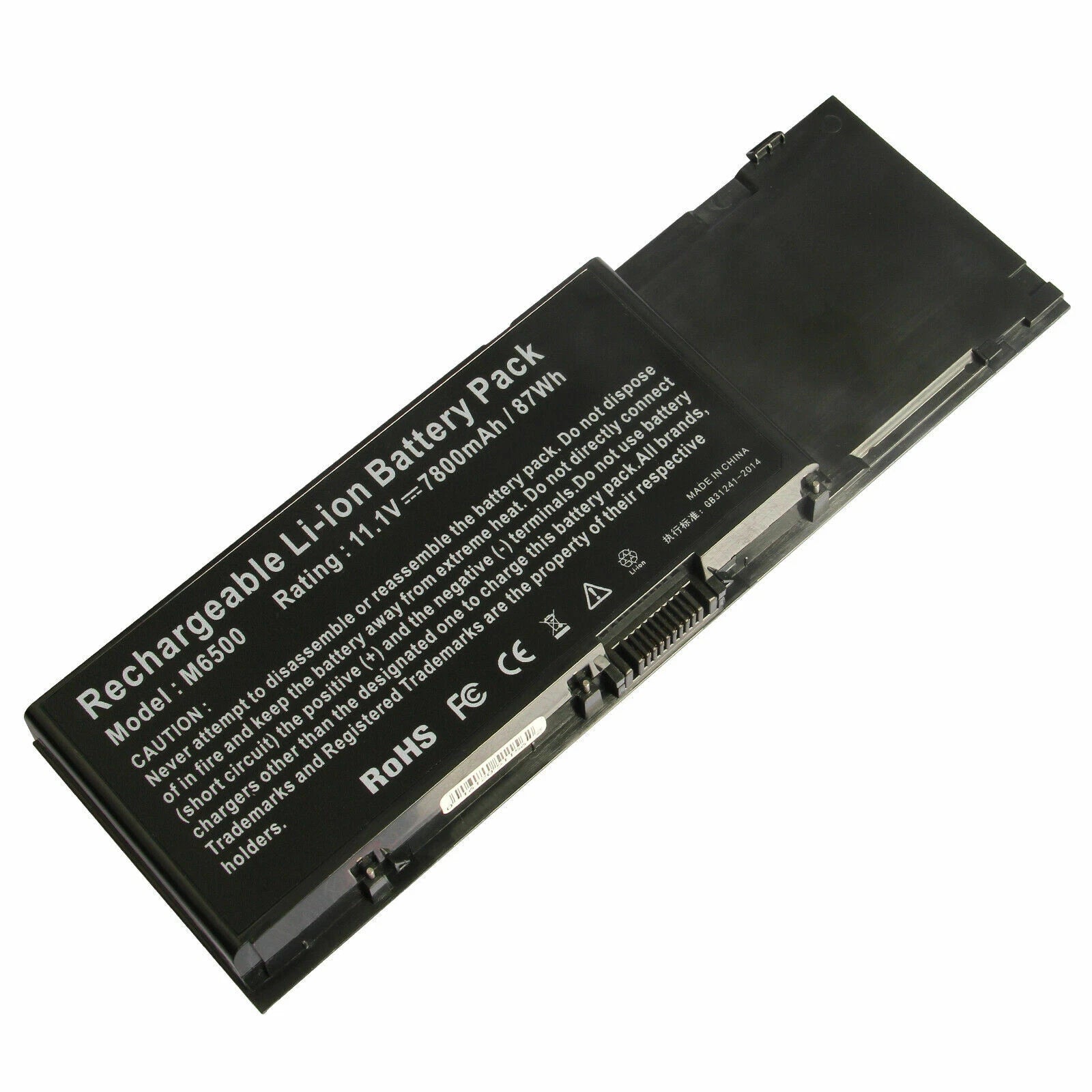 Battery For Dell Precision M2400 M4400 M6400 M6500 KR854 8M039 C565C DW842