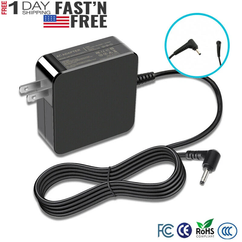 Replaces for Lenovo 65W AC Power Laptop Charger Adapter IdeaPad S340 81N8005DUS