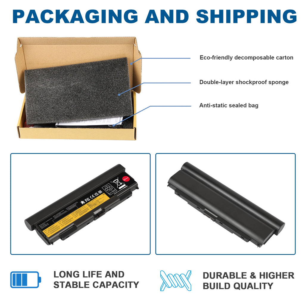 9 Cell Battery For Lenovo Thinkpad T440P T540P W540 W541 L440 L540 Series 57++