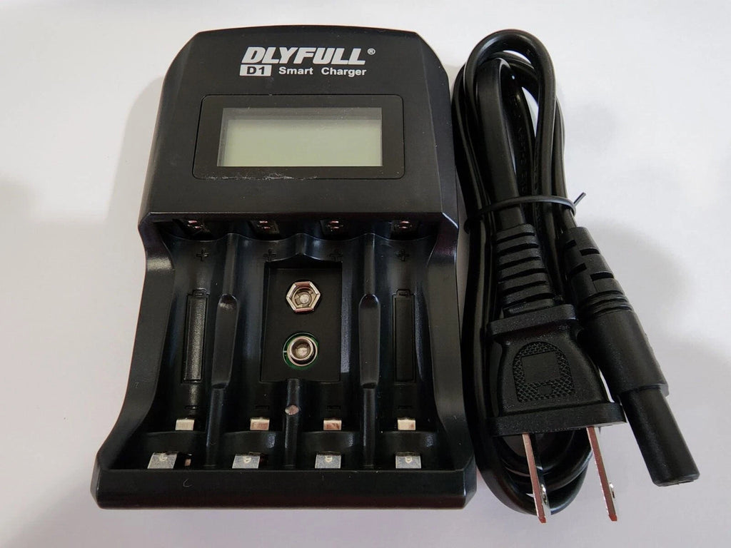 New 110~240v Smart Charger Tester for AA AAA 1.2v and 9v batteries NI-MH NI-CD