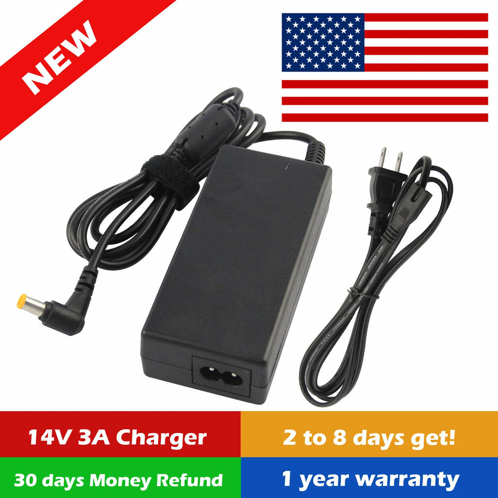 AC Adapter For Samsung SyncMaster P2770FH LCD Gaming Monitor Power Supply Cord