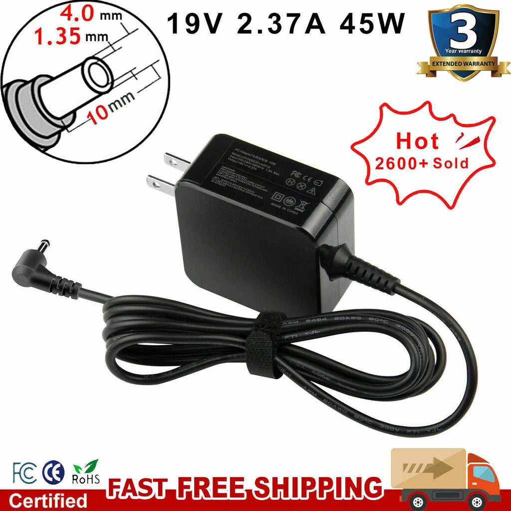 For Asus 19V 2.37A 45W Laptop Charger AC Adapter Power Supply for AD883J20