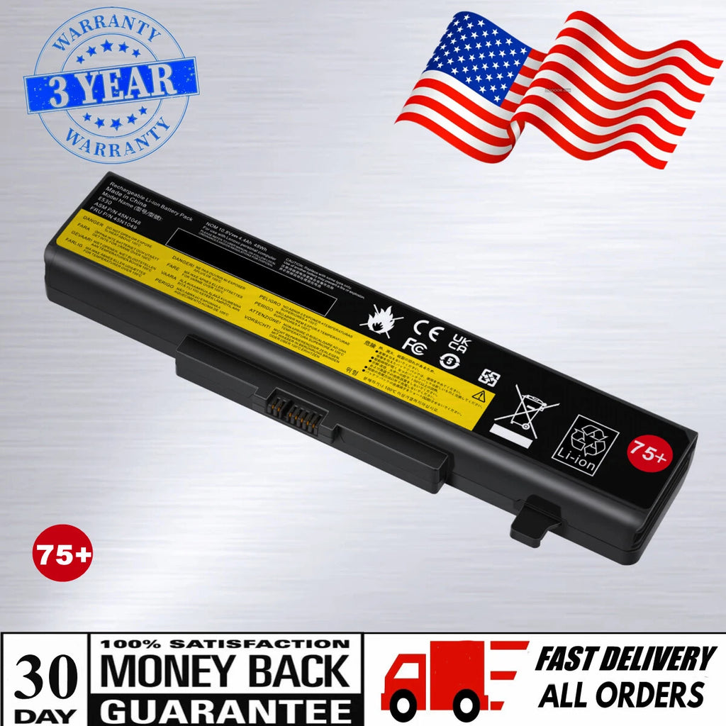 Battery For Lenovo ThinkPad E430 E431 E435 E440 E445 E530 E531 E535 E540 5200mAh