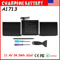 A1713 Battery for Apple MacBook Pro 13" A1708 2016 2017 EMC 2978 EMC 3164 54.5Wh