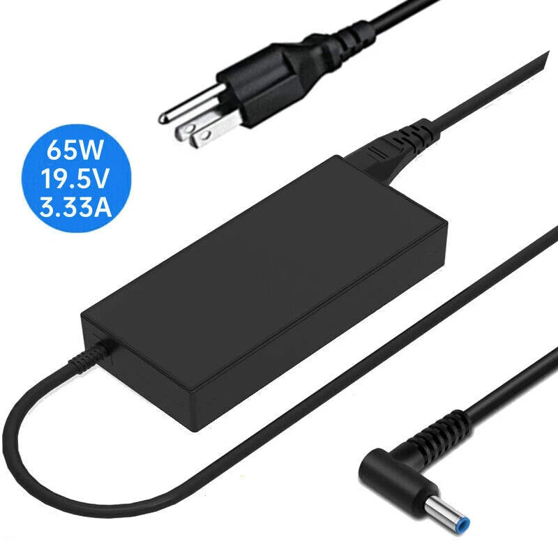 Charger for Hp is 13252 Laptop Power Cord Supply 65W 45W 90W Pavilion Blue Tip