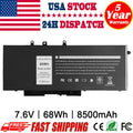 GJKNX Battery For Dell Latitude 5480 5580 5280 5490 5491 5580 5590 5591 Notebook