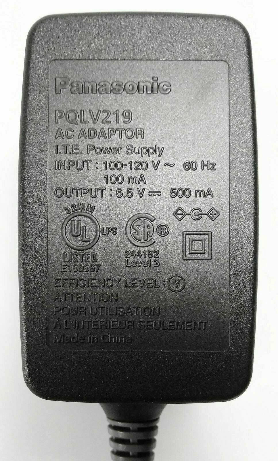 New Genuine Panasonic AC/DC Wall Power Supply Adapter OEM for KX-HDV130 IP Phone