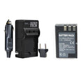EN-EL9A ENEL9 Battery with Charger for Nikon D3000, D5000, D40, D40x, D60