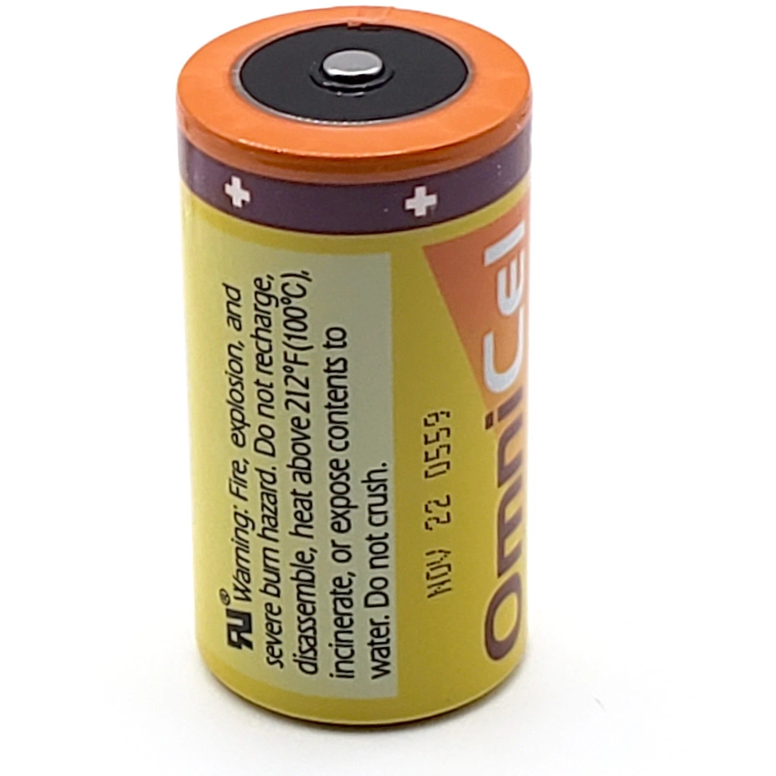 OmniCel ER26500 3.6V 8.5Ah Sz C Standard Lithium High Energy Battery