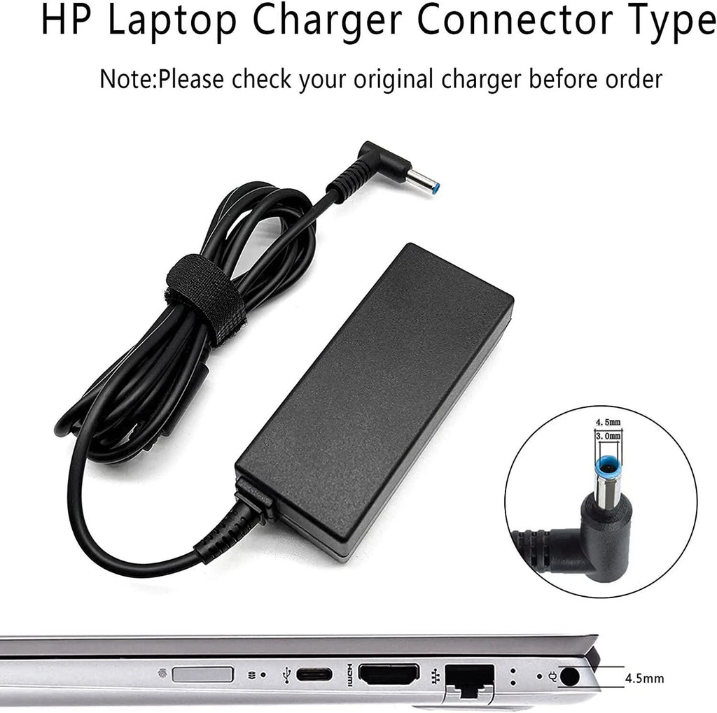 for HP 90W 19.5V Charger 709986-003 753560-004 710413-001 Blue Tip AC Adapter