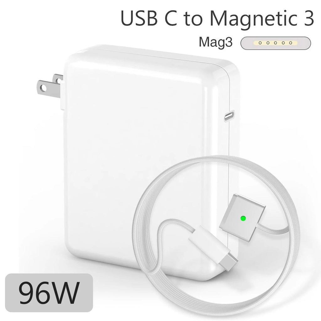 96W USB-C Mags 3 Power Adapter Type C for macbook Pro 14 16 inch 2023 2022 M3 M2