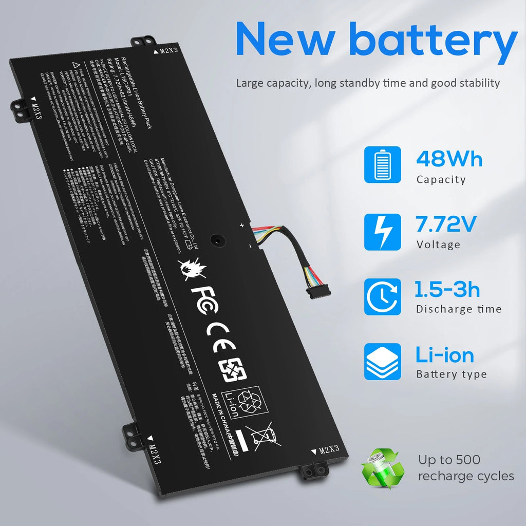 NEW L16C4PB1 Battery For Lenovo YOGA 720-13IKB 730-13IKB Serie L16L4PB1 L16M4PB1