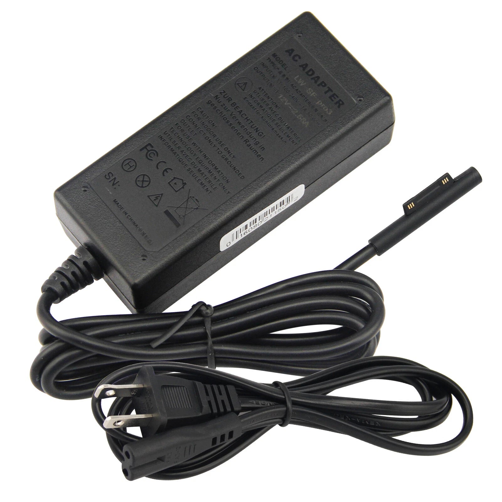 For Microsoft Surface Pro 3/4/5 Tablet Power Supply 1625 Adapter 12V AC Charger