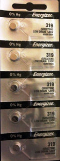 ENERGIZER 319 SR527SW (5 piece) SR527 V319 BATTERY NEW SEALED Authorize Seller
