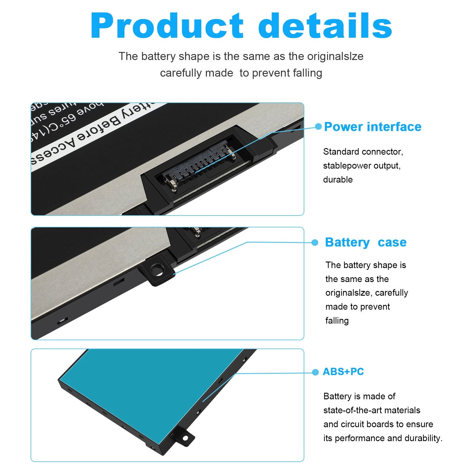 NYFJH Battery For Dell Precision 7330 7530 7540 7730 7740 P74F P34E 97Wh 11.4V
