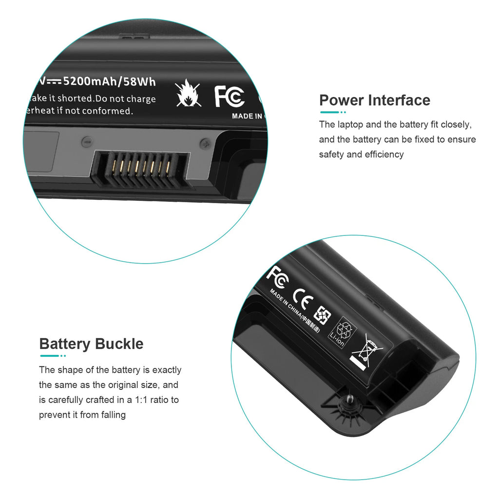 For HP Probook 11 G1 G2 797430-001 5200mAh 796930-121 796930-421 Battery DB06XL