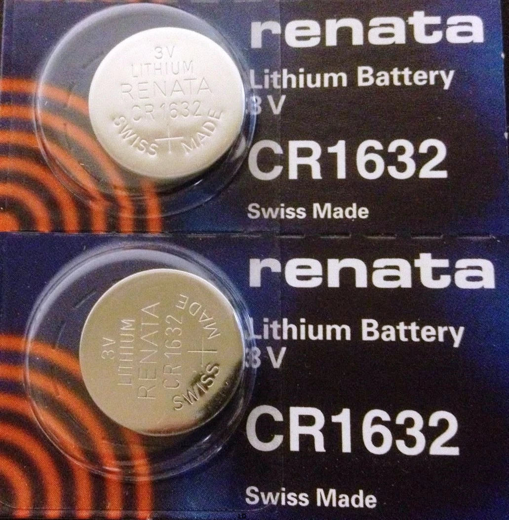 CR 1632 RENATA WATCH BATTERY ECR1632 CR1632 FREE SHIPPING Authorized US Seller
